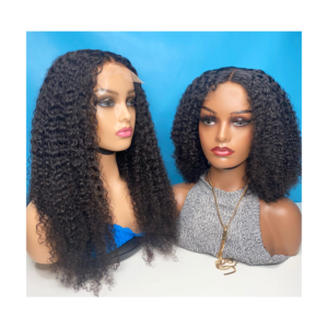 13×4 Transparent Front Lace Kinky Curl Style Wig